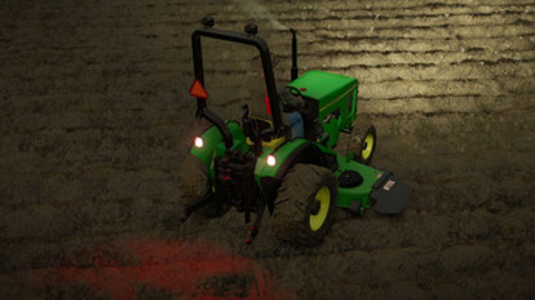 FS25 John Deere 4100 Compact Tractor and Deck screenshot