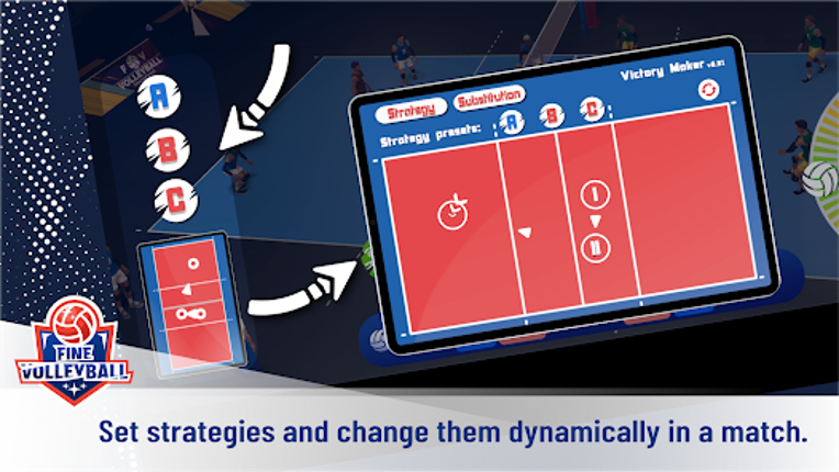 Fine Volleyball screenshot