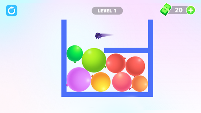 Thorn And Balloons: Bounce pop screenshot