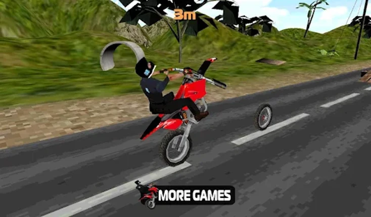 Stunt Bike 3D Image