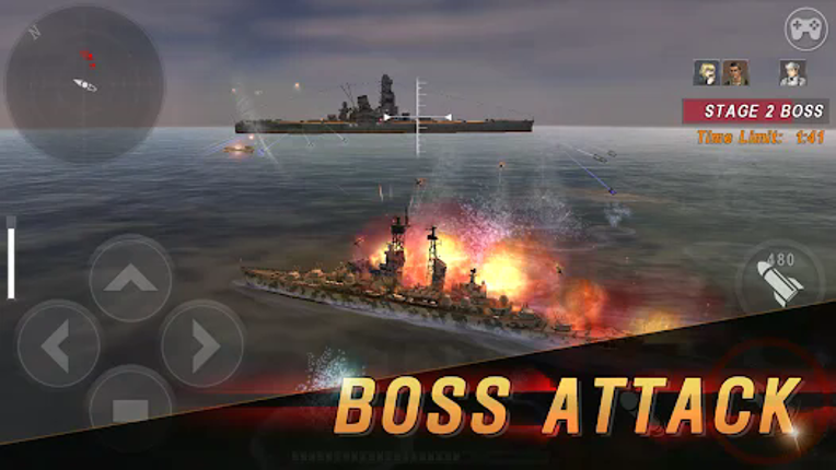 WARSHIP BATTLE:3D World War II screenshot