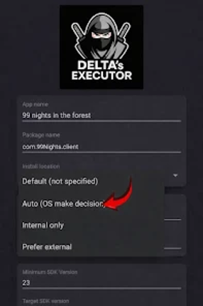 Deltas™ executor game screenshot