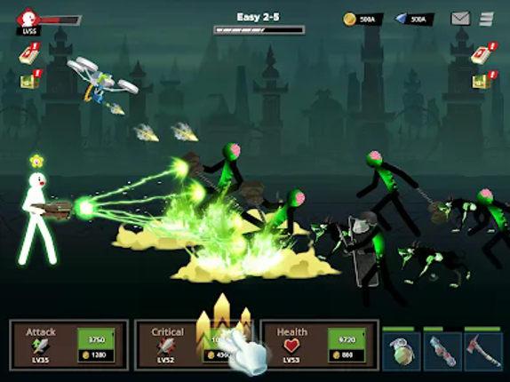 Rogue Shadow: Stickman RPG screenshot