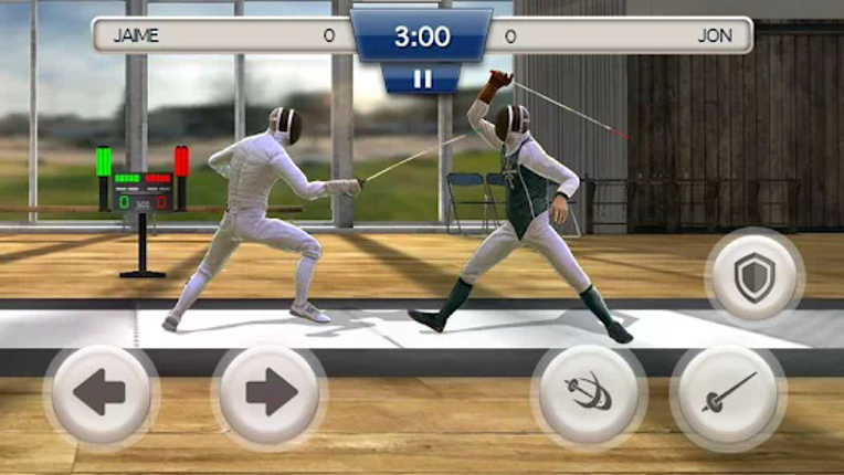 Fencing Swordplay 3D screenshot