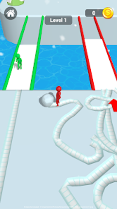 Snow Ball: Ice Race screenshot