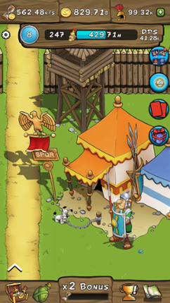 Idle Asterix screenshot