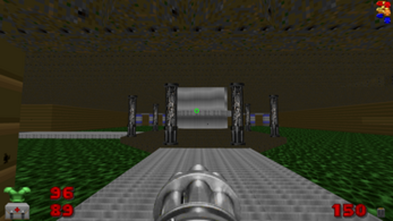 Abandoned Nukage Center (Doom Deathmatch Wad) screenshot