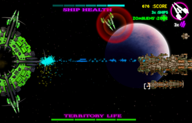 Defender Spacer screenshot