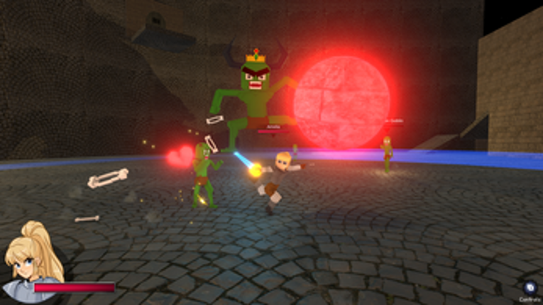 I have to save the Princess but my OP SWORD is TOO LONG!? screenshot