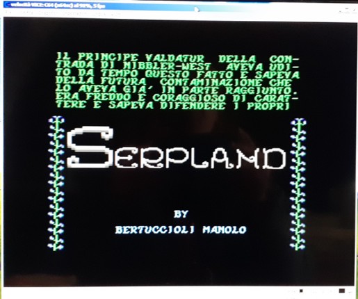 Serpland (C64) Game Cover