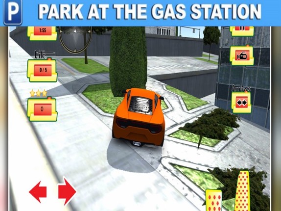 Gas Station Car Driving screenshot