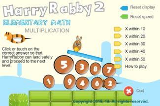 HarryRabby Elementary Math - Multiplication FREE Edition Image