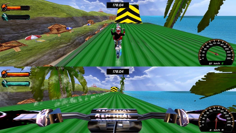 Hill Bike Racing 3D - Multiplayer 1V1 screenshot