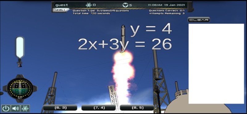 Intergalactic Algebra screenshot