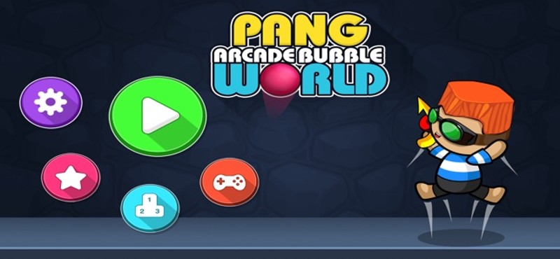 Pang Arcade Bubble World Image