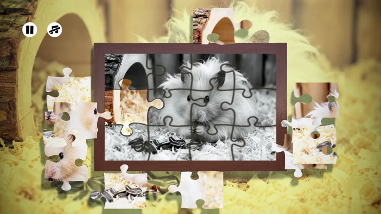 Puzzles Hamster Image