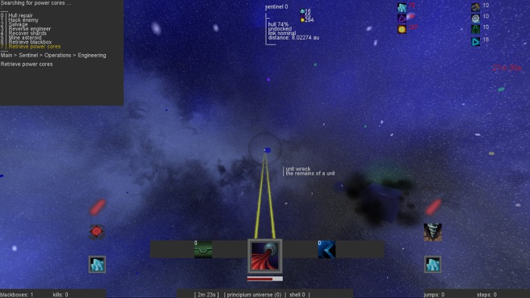 Structura screenshot