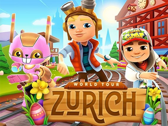 Subway Surfer Zurich Game Cover