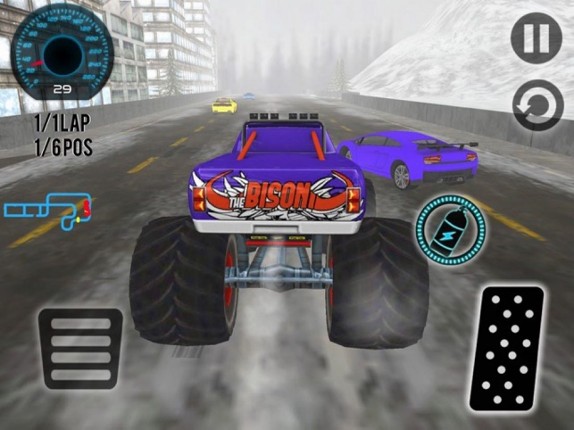 Super Monster Truck Car Race screenshot