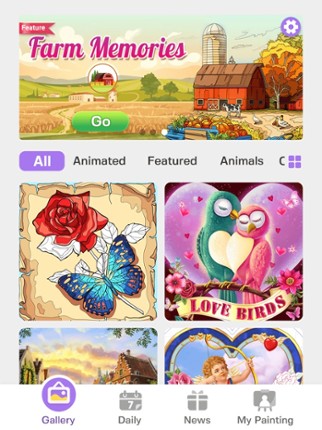 Tap Color Pro: Color By Number screenshot