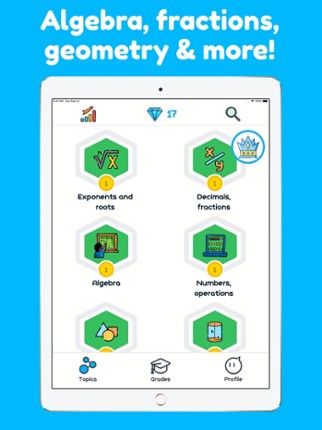 1st - 12th Grade Math Problems screenshot