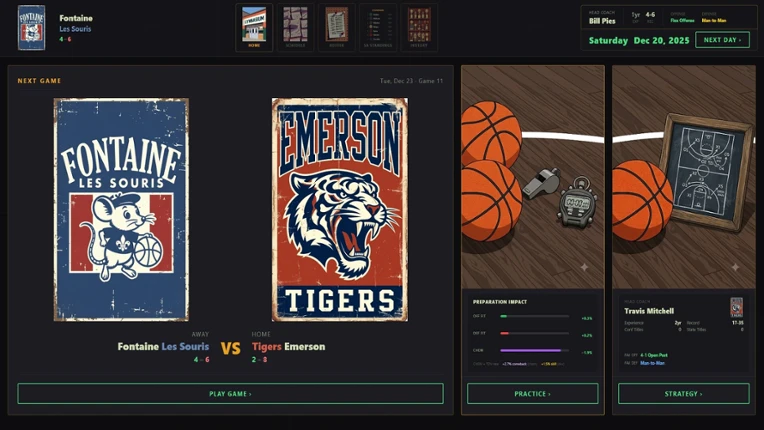 American High School Basketball Dynasty Image