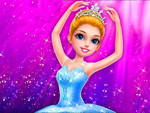 Ballerina Magazine Dress Up Game Cover