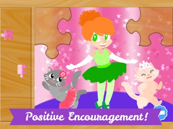 Ballerina Puzzles for Kids - Ballet Stars Jigsaw Games for Little Girls screenshot