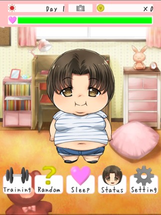 Breed Girl: Breeding and sending the girl flying screenshot