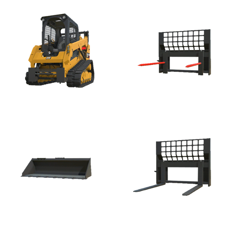 Games like Caterpillar 242D/259D