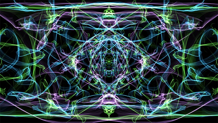 Colorful Abstract Fractal Art ~ Liquid Light Series #9 Image