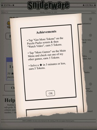Eric's Sudoku –Classic Puzzles screenshot