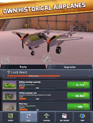 Idle Planes: Build Airplanes screenshot
