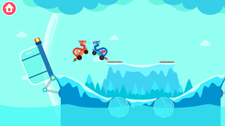 Dinosaur Smash Car Games screenshot