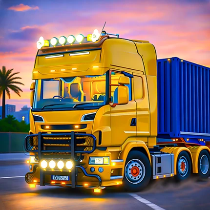 Cargo Truck Simulator Games Image