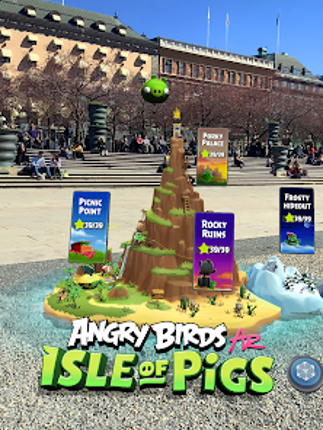 Angry Birds AR: Isle of Pigs screenshot