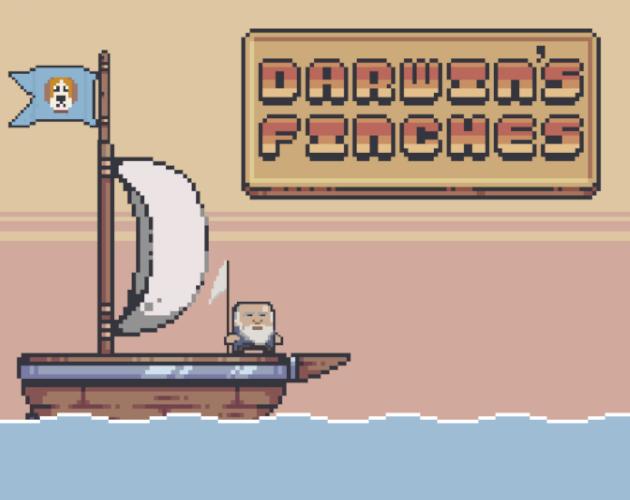 Games like Darwin's Finches