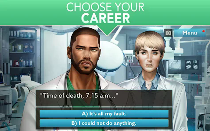 Is It Love? Blue Swan Hospital screenshot