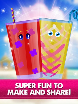 Icy Drink Factory - Slushy Gummy Juice Making Game screenshot