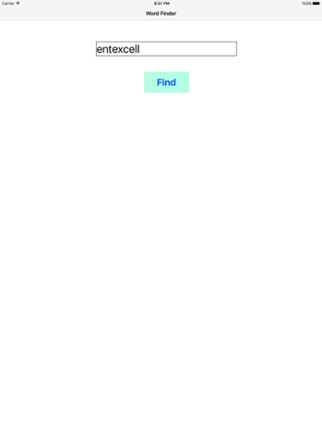 Jumbled Word Solver Advanced Image