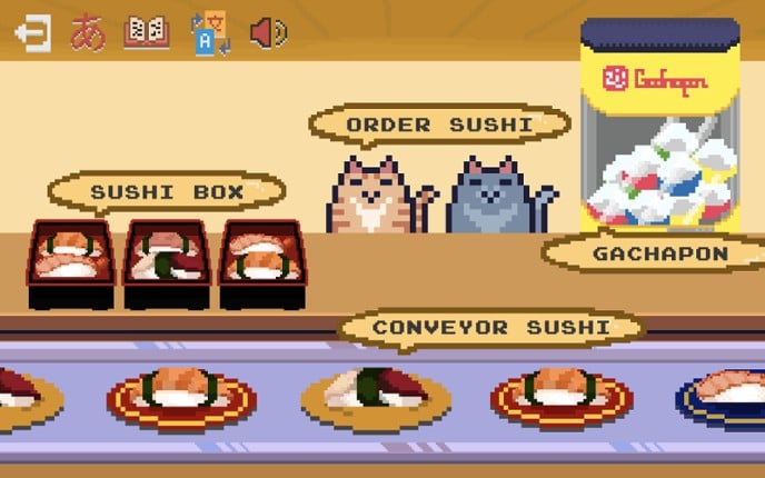 Learn Japanese Kana & Vocab with Sushi screenshot