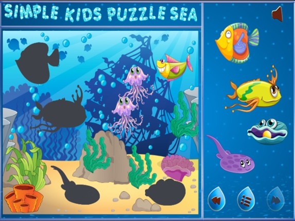 Puzzle Kids Games -- Family Fish Jigsaw screenshot