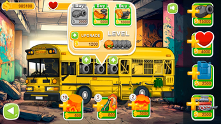 Survival Zombie Bus screenshot