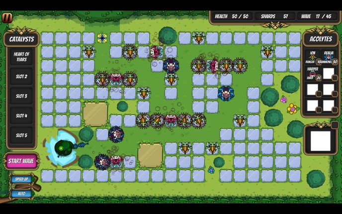 The Catalyst Acolyte Tower Defense screenshot