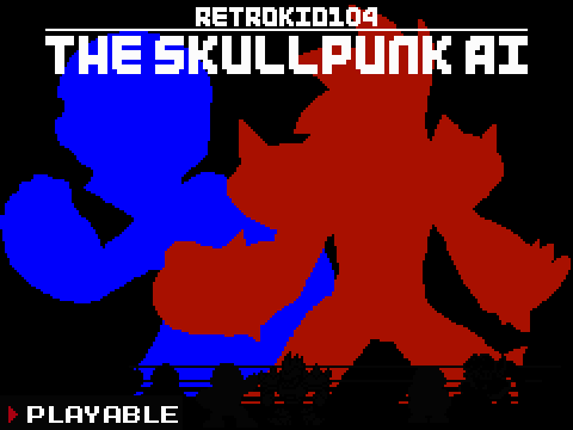 The SKULLPUNK A.I. Game Cover