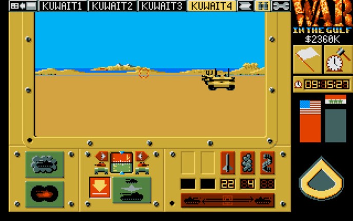 War in the Gulf screenshot
