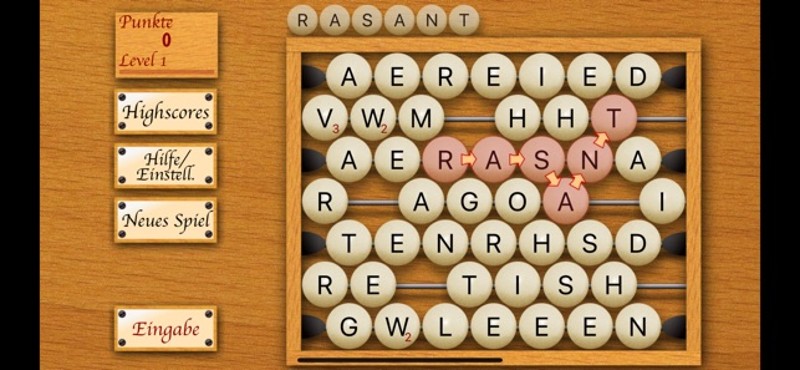 Word Abacus Deutsch Image