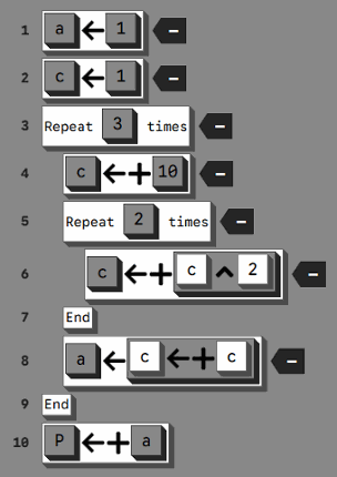 2^1024 Loops screenshot