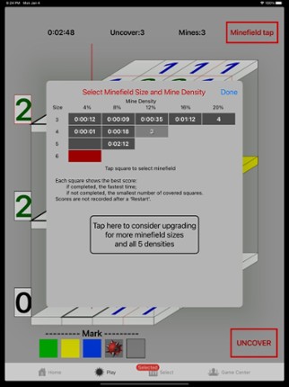 3 Level MineSweeper Image
