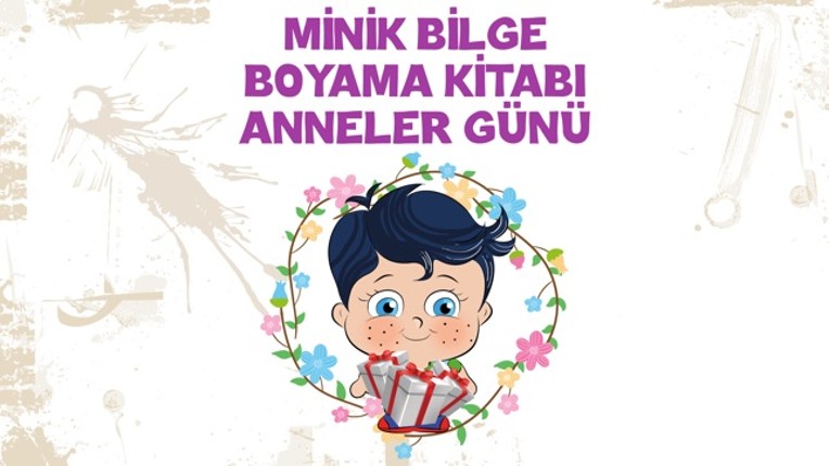 Anneler Günü Boyama Kitabı - Minik Bilge Anneler Gününü Kutluyor screenshot